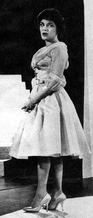 Connie performing in Germany