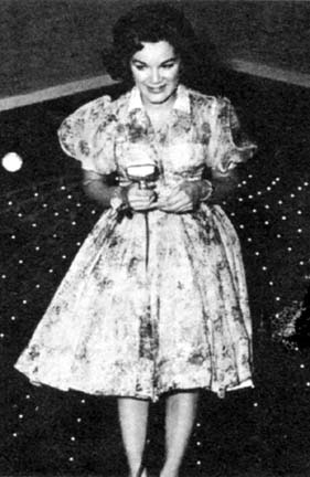 Connie in pretty dress