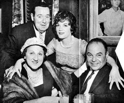 Connie with her parents and DJ