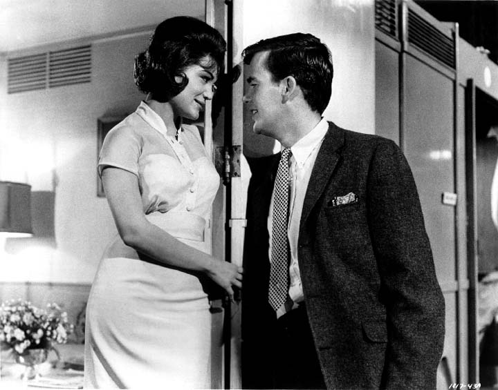 Connie with Jim Hutton