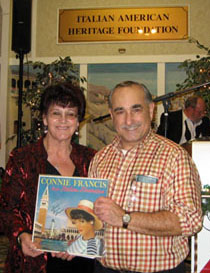 signed album for Italian American Heritage Foundation