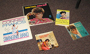 Autographed collection of Connie collectibles