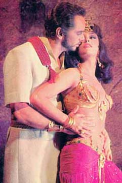 Gina with Yul Brynner