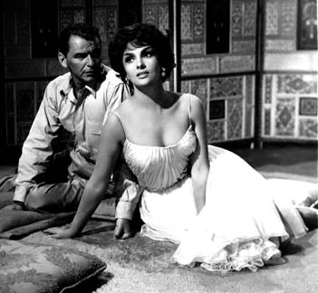 Gina with Frank Sinatra