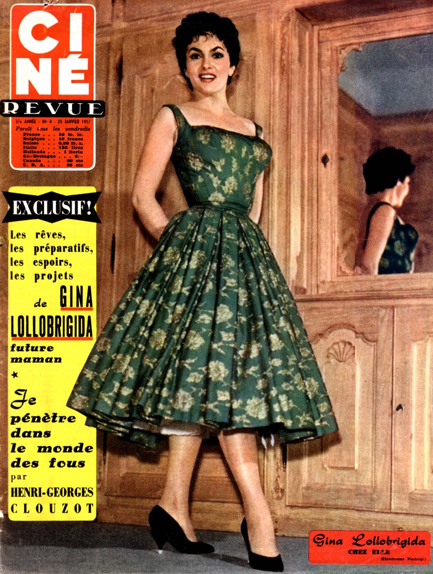 Gina in a party dress