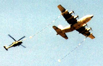 Refueling Demo over Moffett Field